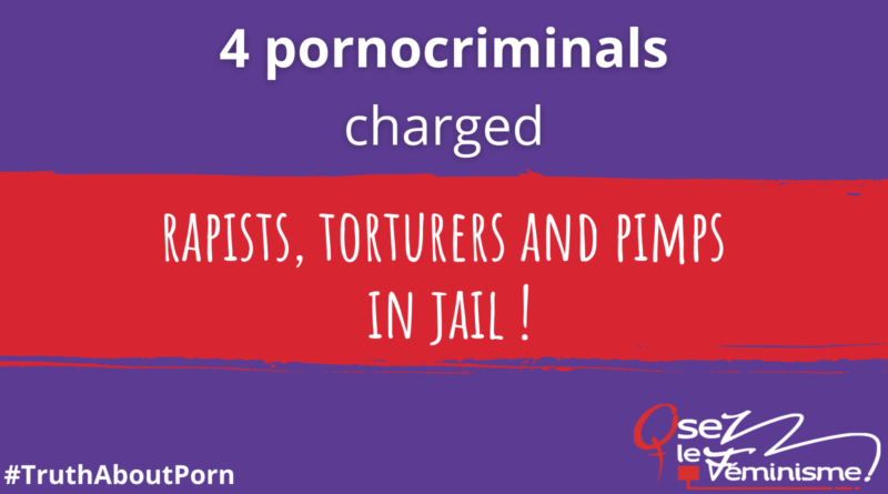 4 pornocriminals charged